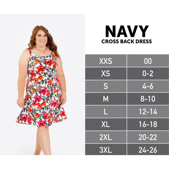 LuLaRoe XL Pink with Cheetah Print Navy Cross Back Dress - Picture 2 of 3